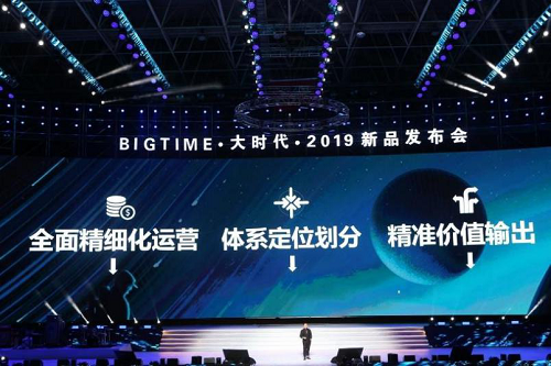 新时代的追梦人大时代BIGTIME2019年新品发布会!